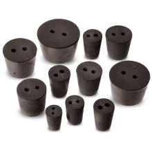 Customized Molded Two Holes Rubber Plug